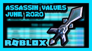 Roblox Assassin Exotic Value List 2020
