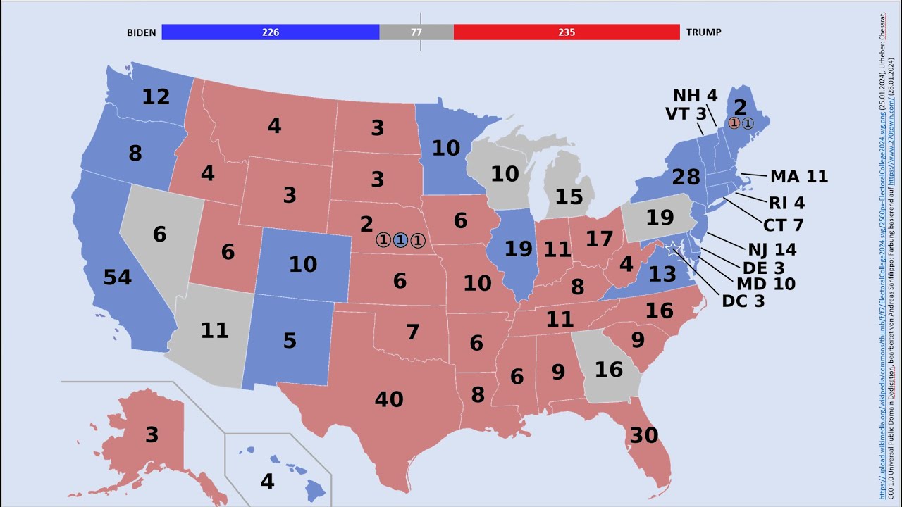 US-Präsidentschaftswahl 2024: Biden Vs Trump - Aktuelle Umfragen ...