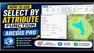 How to Use Select By Attribute Function in ArcGIS Pro #remotesensing #geospatialanalysis