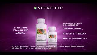 Explore the healthful world of Nutrilite Daily Multivitamin and Multimineral