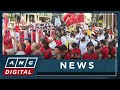 LOOK: PH workers hold labor day protest in Manila | ANC