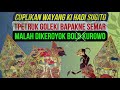 cuplikan wayang ki hadi sugito petruk goleki semar malah dikeroyok kurowo gayeng lucu