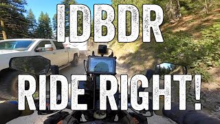 Ride Till I Can't S1: IDBDR Section 2