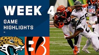 Jaguars vs. Bengals Week 4 Highlights | NFL 2020