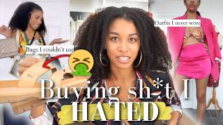 UGLY SH*T I BOUGHT...bc I loved shopping and nothing else.