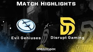 Disrupt vs Evil Geniuses: Match Highlights from Dreamhack Austin