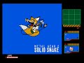 メタルギア2 ソリッドスネーク msx2 100%クリア ノーダメージ＊