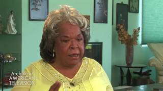 Della Reese on her first recording contract