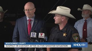 Officials give update after active shooter situation in Montgomery County