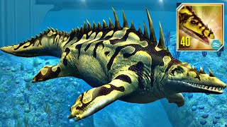 TYLOSAURUS Max Level 40 - Jurassic World The Game