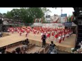 サニーグループよさこい踊り子隊 sunnys　第59回よさこい祭り　全国大会　高知城会場　2012年8月12日