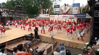 サニーグループよさこい踊り子隊 SUNNYS　第59回よさこい祭り　全国大会　高知城会場　2012年8月12日