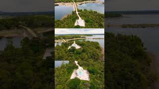 Island temple in Hassan Gorur, Karnataka #kannada #hassan #karnataka #kannadareels