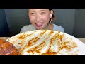 【asmr】釣ったイカでトマトクリームパスタ🍝🍅 咀嚼音 モッパンmukbang 먹방