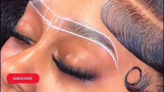 Eyebrow lamination #tutorial #brows #eyebrows #shorts #beautiful #beauty @baubrows