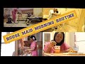 My morning 🌄 routine as a house maid in Saudi Arabia #shagala #housemaid