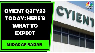 Cyient Q3FY23 Today: Here's What To Expect | Take A Look | NSE Closing Bell | CNBC-TV18