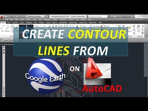 Create contour lines from Google Earth on AutoCAD - (Free - Open Source) Create contour lines from Google Earth on AutoCAD - (Free - Open Source)