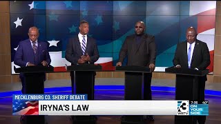 Candidates for Mecklenburg County sheriff debate on WBTV - Part II