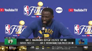 Draymond Green On The Warriors Offense Being Centered Around Steph Curry During Kevin Durant-Era