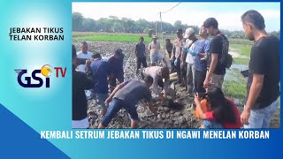 NGAWI - KEMBALI SETRUM JEBAKAN TIKUS DI NGAWI MENELAN KORBAN