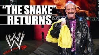 Jake "The Snake" Roberts returns to WWE