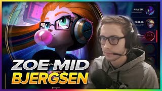 670. Bjergsen Zoe vs Taliyah Mid - Patch 8.9 Season 8 - BJERGSEN STREAM