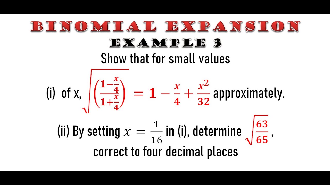 Binomial Expansion - YouTube