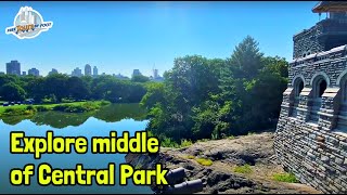 Central Park New York Tour | A Walk around the Middle of the Park