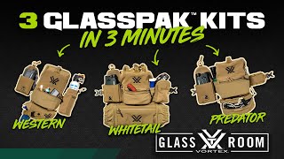 3 GlassPak™ Kits in 3 Minutes