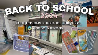 BACK TO SCHOOL 2024 *мои покупки к школе, канцелярия, много тетрадей* ✨ СКУПИЛ ВСË 🤯