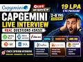 🔔 Capgemini Java Developer LIVE Interview | Spring Boot | Microservices | Maven | Git | SQL