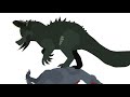 t rex vs spinosaurus arkosaurus vs godzilla