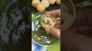 Pani Puri Challenge 🤤😍 #shorts #golgappa #puchka #fuchka #asmr #food #india