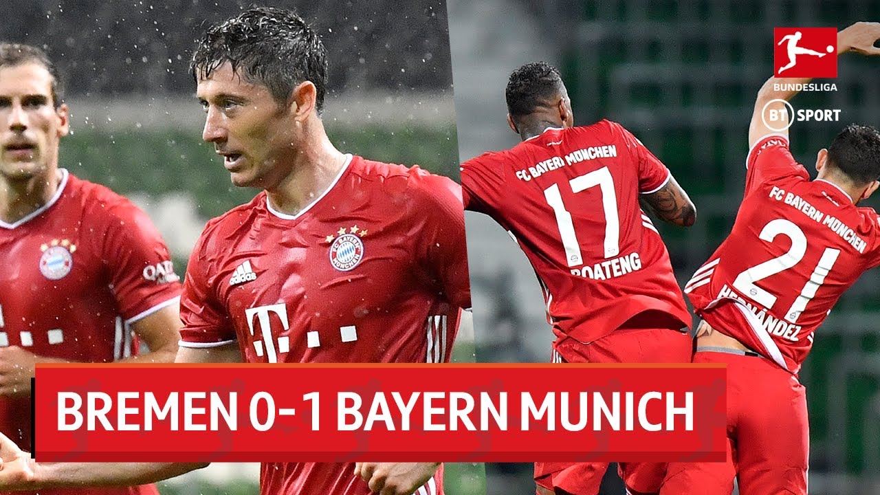 Werder Bremen Vs. Bayern Munich (0-1) | Bayern Win 8th Bundesliga Title ...