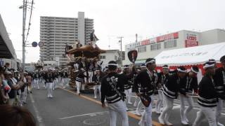 2014和泉市だんじり祭り・和泉だんじり大連合　和気町②（平成26年10月12日）