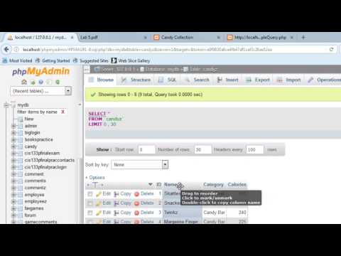 Display MySQL Query Results in a HTML Table with PHP Display MySQL Query Results in a HTML Table with PHP