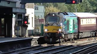 68016 TnT 68024 The Heart of Wales Northern Belle 1Z39 @ Newport 02-09-17