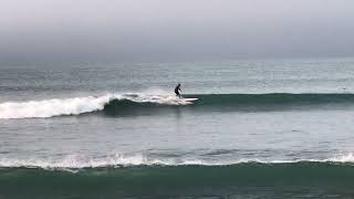 San Onofre Point dawn patrol on the Josh Martin glider