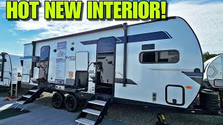 This RV is INCREDIBLE Inside! Forest River Surveyor Legend 235FKLE