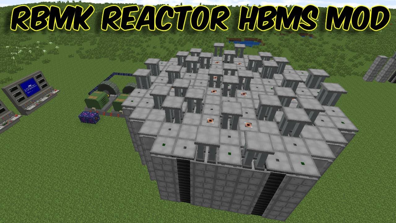 Minecraft Nuclear Reactor Setup