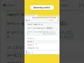 Indexing on 2-D array in Numpy | Python Numpy | Data science
