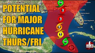 9/22/24: Potential for Major Hurricane to Threaten Eastern Gulf Thursday/Friday