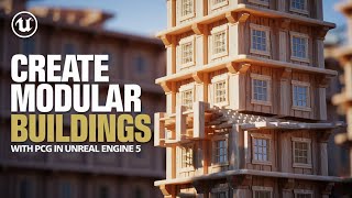 How to Create Full Modular Buildings in Unreal Engine 5 Using PCG (Step-by-Step Tutorial)