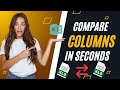 EXCEL Made Easy: Compare Columns in Seconds!