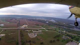 Fall colors of Prairie Du Chien Wisconsin (KPDC)