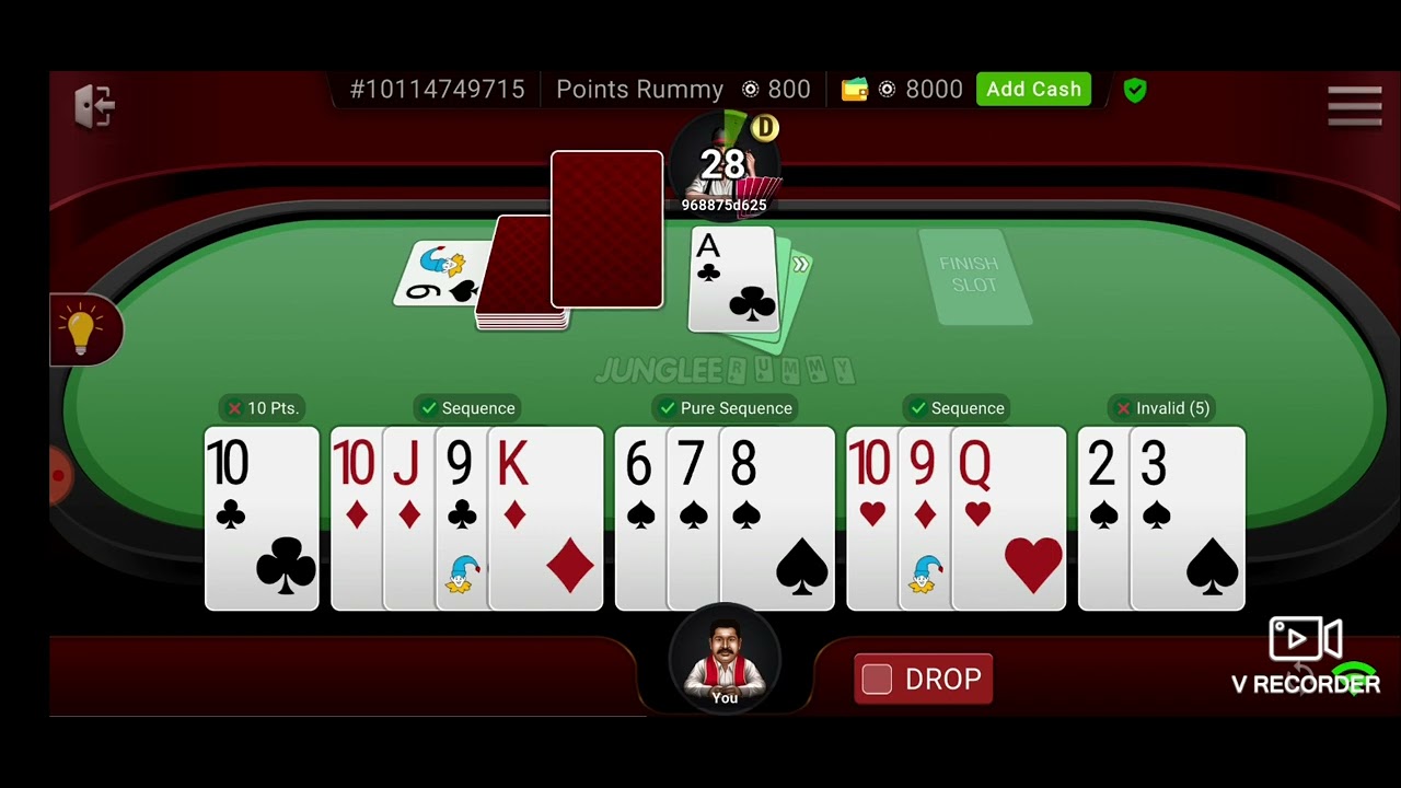 How To Play Rummy 10 Youtube