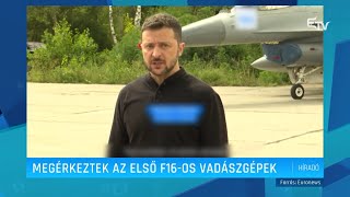 Megérkeztek az első F16-os vadászgépek – Erdélyi Magyar Televízió