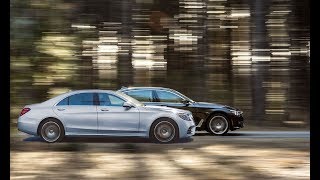 2018 Mercedes-Benz S450 vs. 2017 BMW 740i