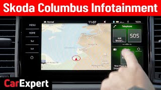 2020 Skoda Columbus infotainment: 9.2-inch expert review, with Apple CarPlay/Android Auto | 4K